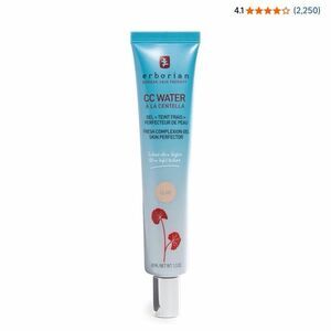 Erborian Korean Skin Care Cc Water Gel Skin Perfector color Clair light new